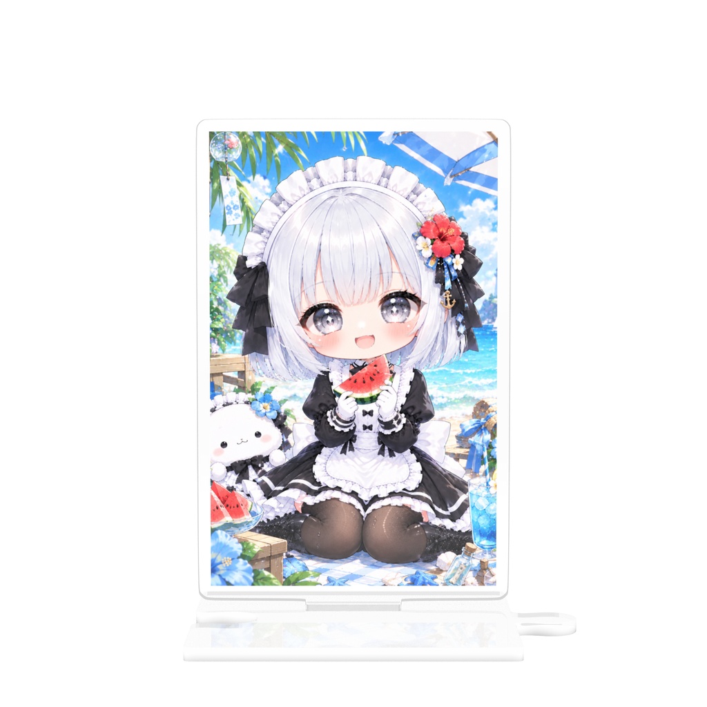 ちびメイドつながるアクスタ7月ver