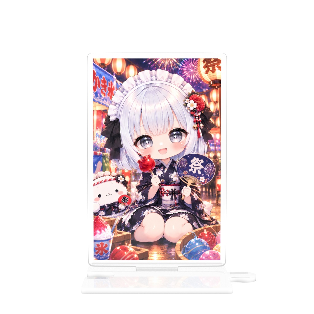 ちびメイドつながるアクスタ8月ver