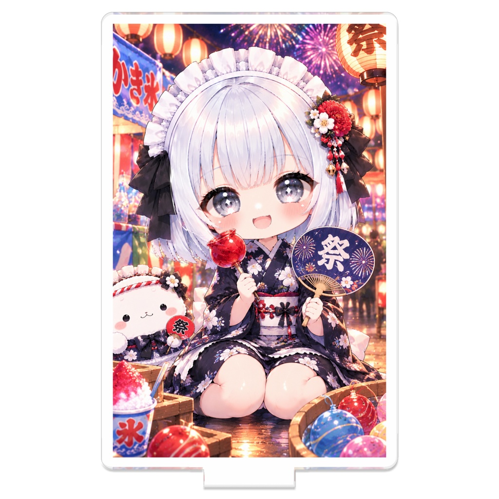 ちびメイドつながるアクスタ8月ver