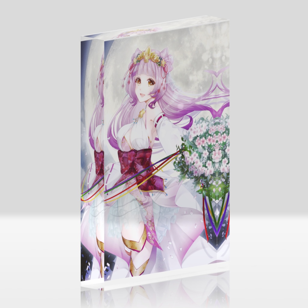 桜杜音結姫キービジュアクリルブロック