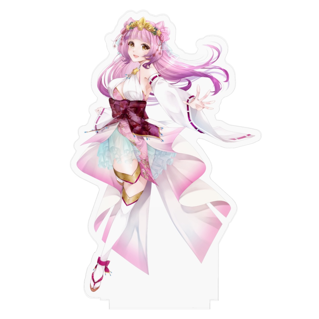 桜杜音結姫キービジュアクリルフィギュア