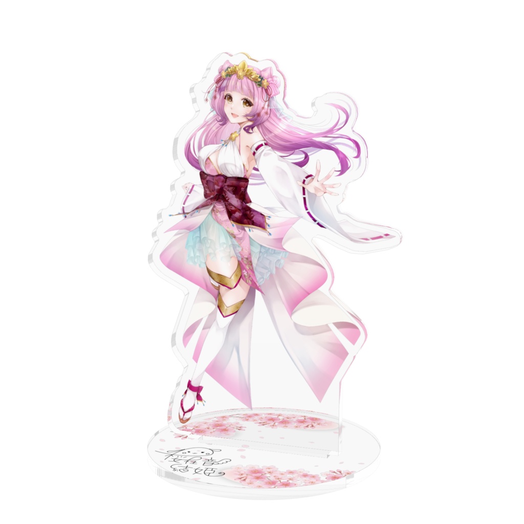 桜杜音結姫キービジュアクリルフィギュア