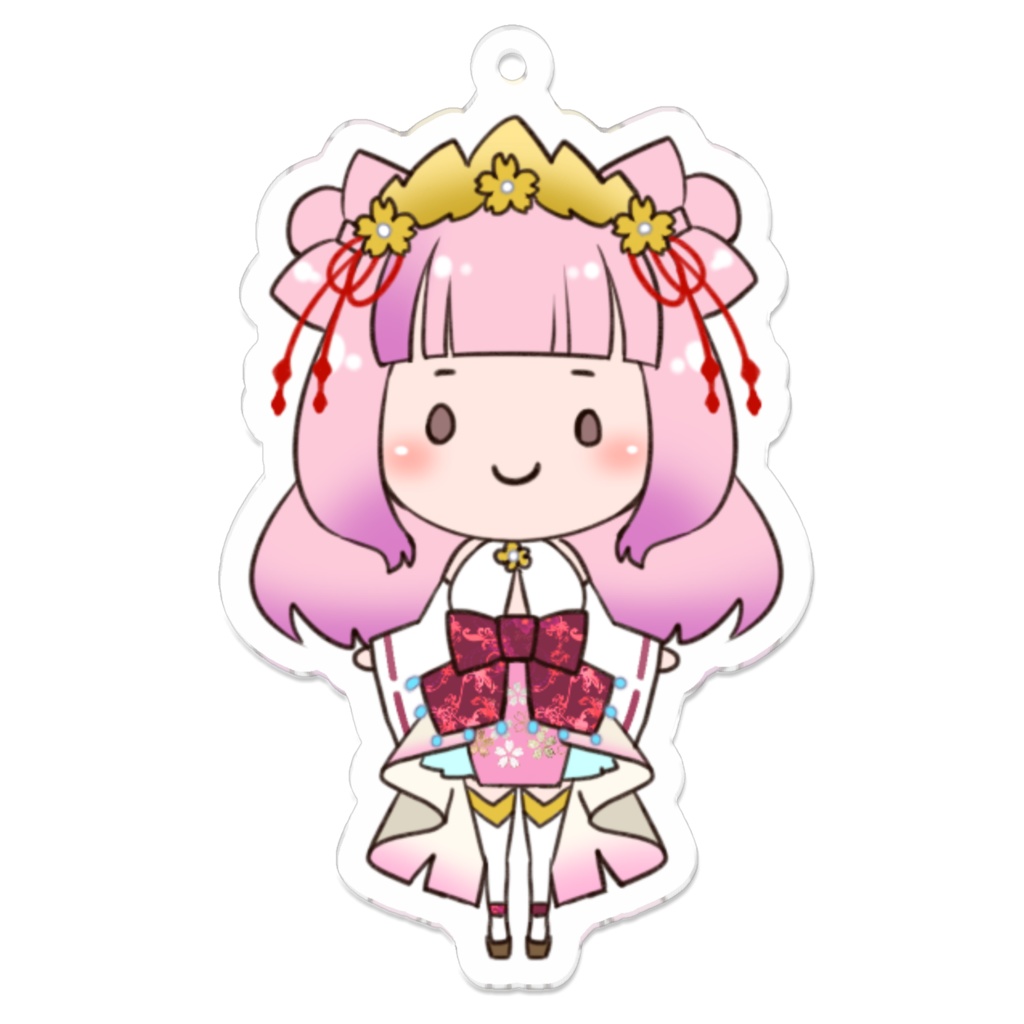 桜杜音結姫SDアクリルキーホルダー