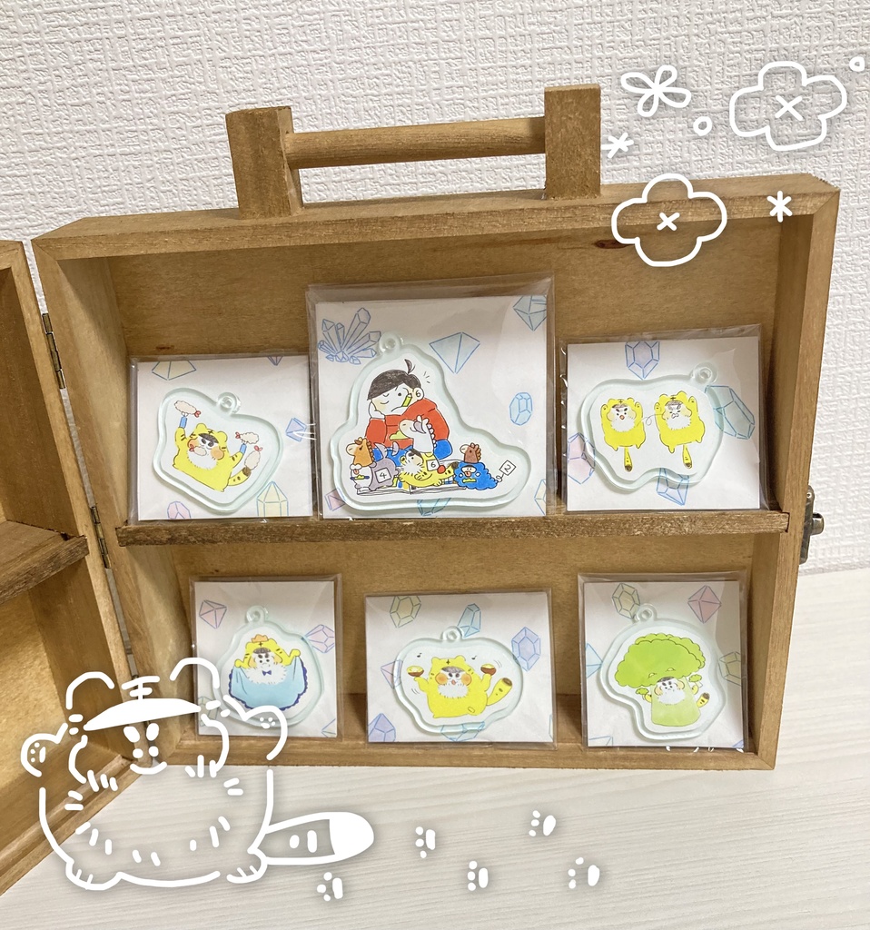 とら年アクキー🥝