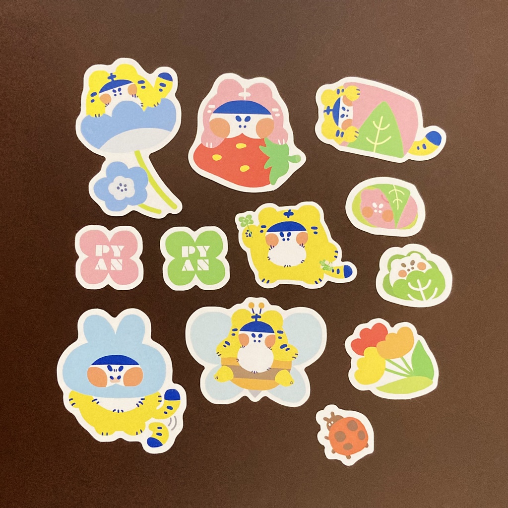 ちっちゃなフレークシールSPRING