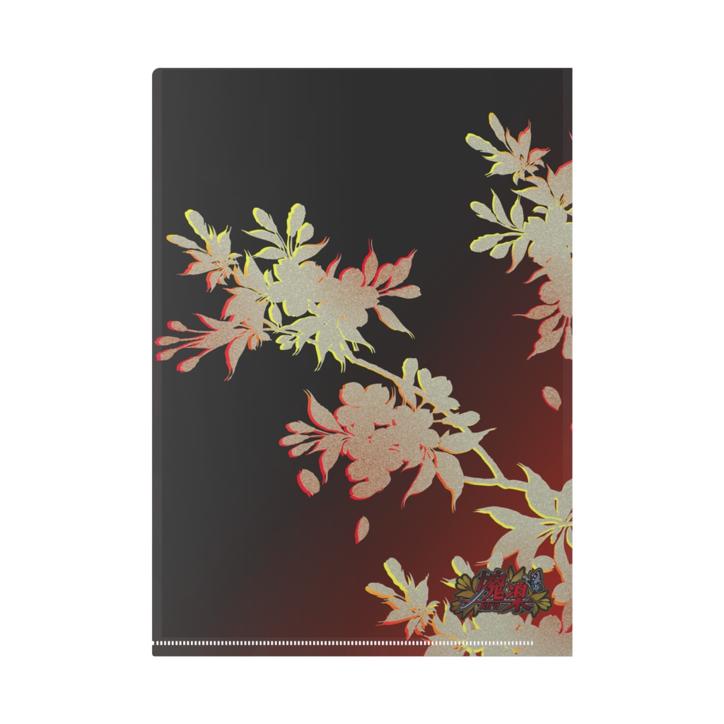 媿楽-クリアファイル(黒髪ver)