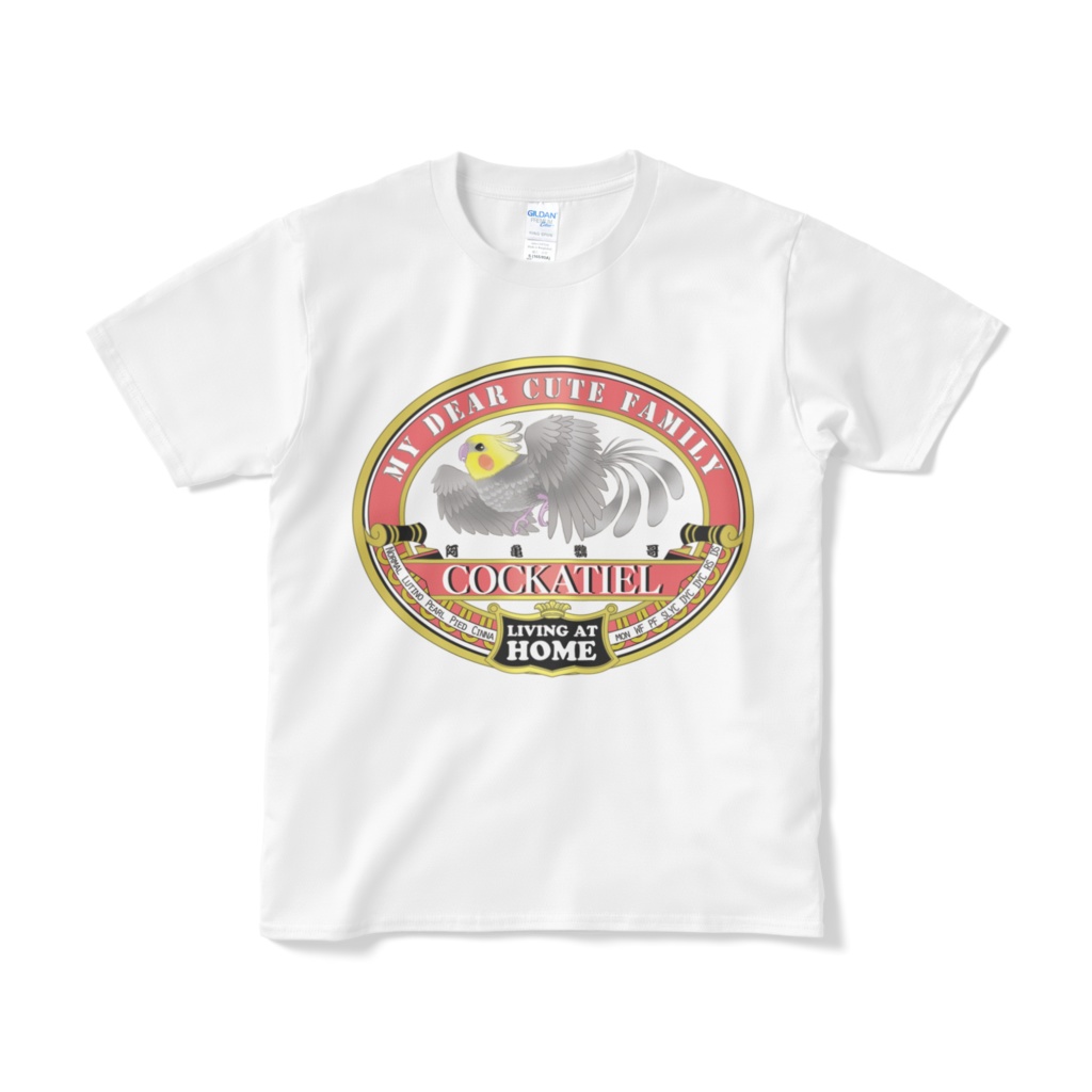 ビールインコTシャツ