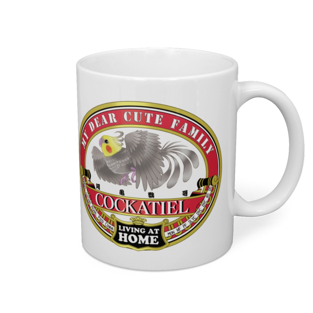 オカメインコマグカップ