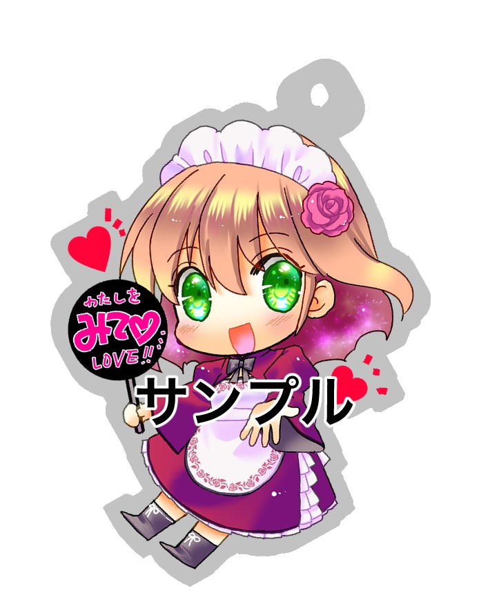 アクリルキーホルダー　アイドル