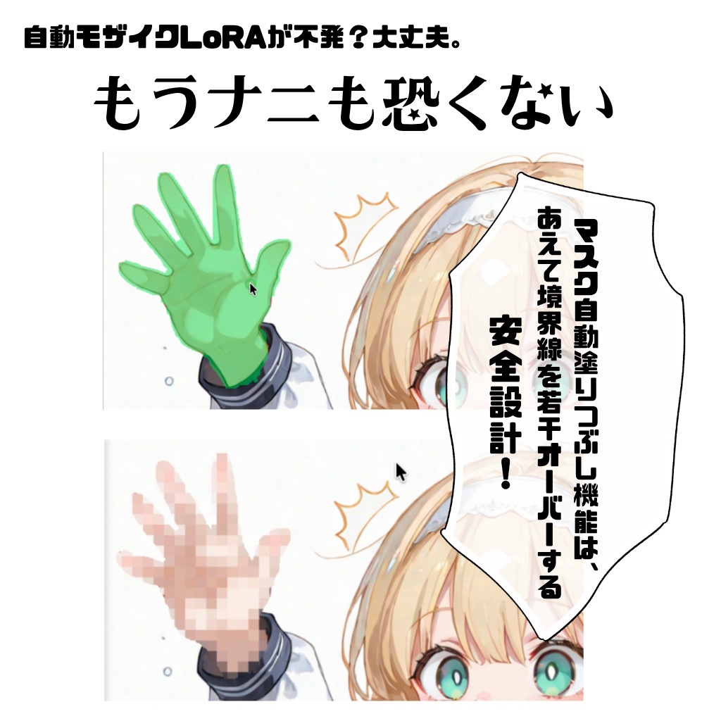 Erazer -最強のMac用モザイク処理&画像修正アプリ!-