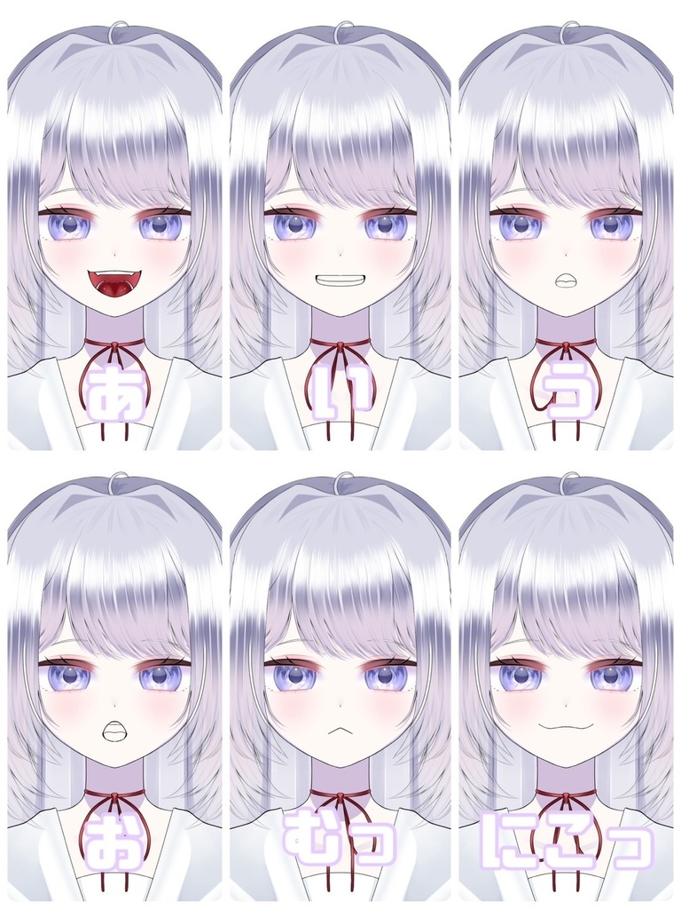 Single item Live2D parts classification illustration【限定一点】白制服少女【パーツ分けPSDイラスト】