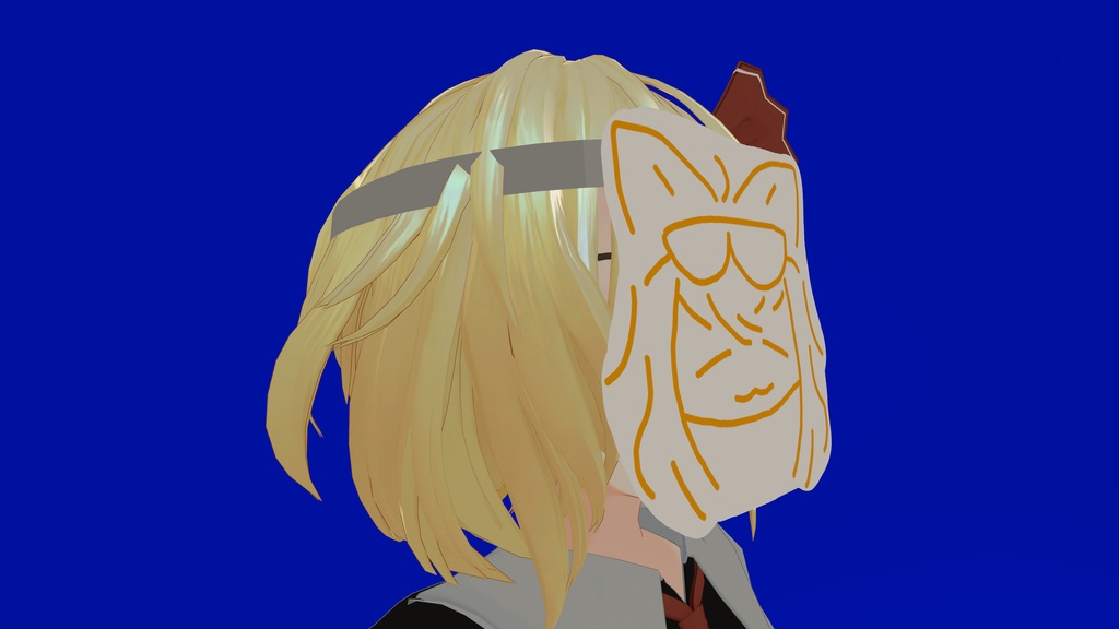 簡単なりきりお面