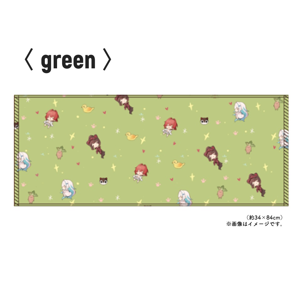 さんばかフェイスタオル【にじさんじ/非公式】