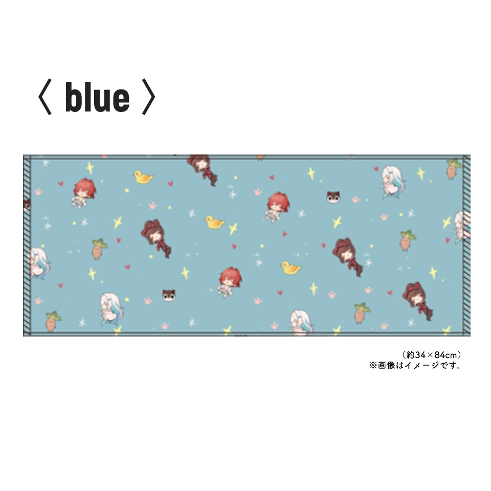 さんばかフェイスタオル【にじさんじ/非公式】