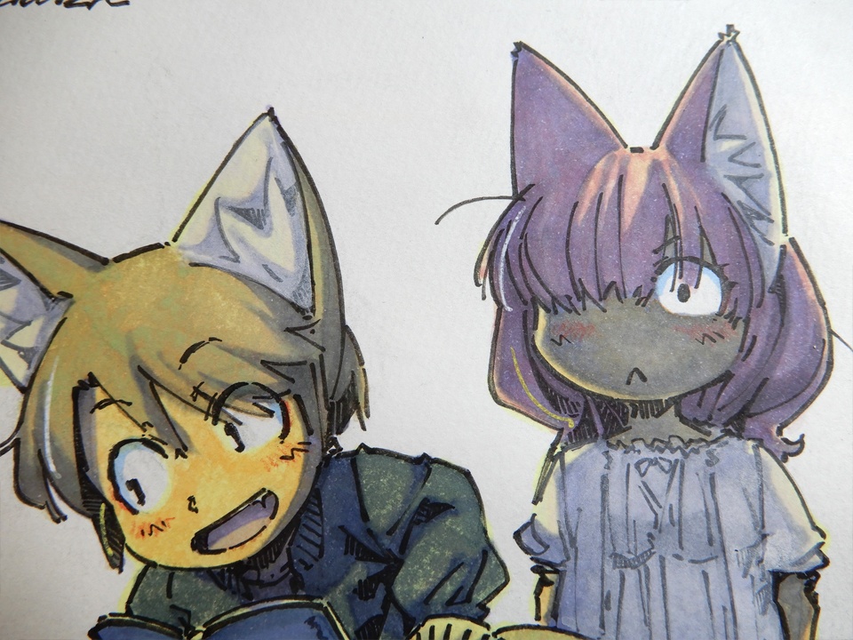 【A5水彩】寝かしつけで子供を爆笑させる父親