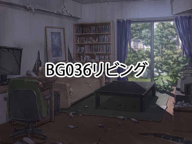 【背景素材】~廃景~(単品販売)