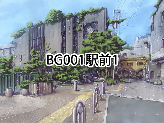 【背景素材】~廃景~(単品販売)