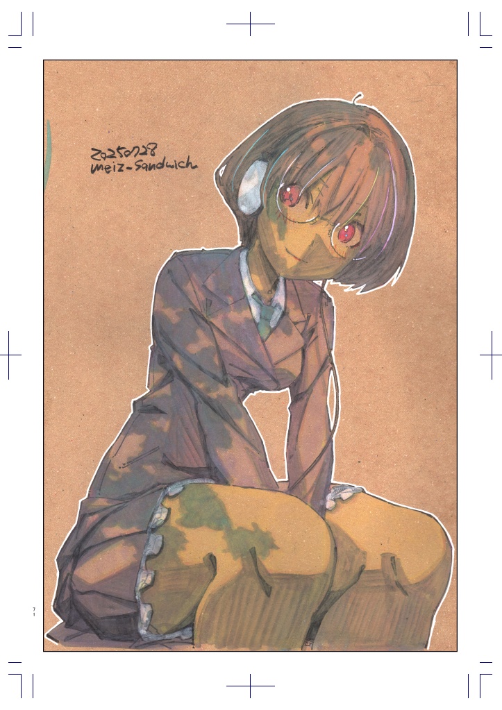 【本】meizイラスト資料集 アナログイラスト編13