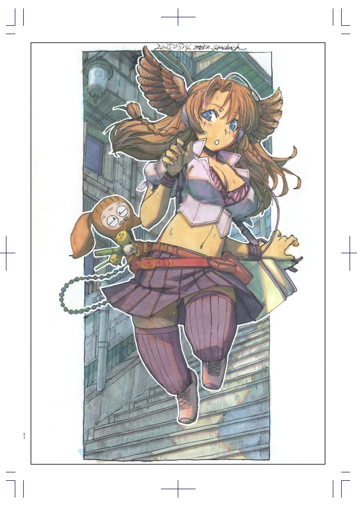 【本】meizイラスト資料集 アナログイラスト編13