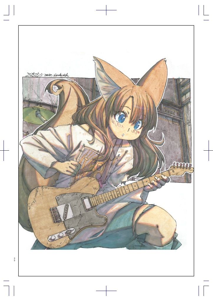 【本】meizイラスト資料集 アナログイラスト編13