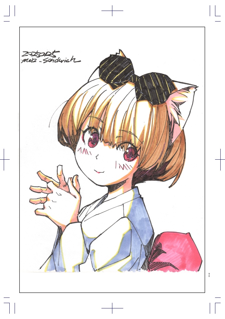 【本】meizイラスト資料集 アナログイラスト編13