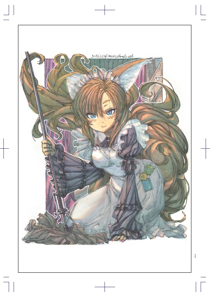 【本】meizイラスト資料集 アナログイラスト編14