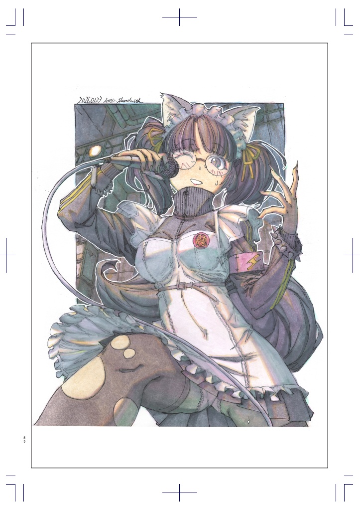 【本】meizイラスト資料集 アナログイラスト編14