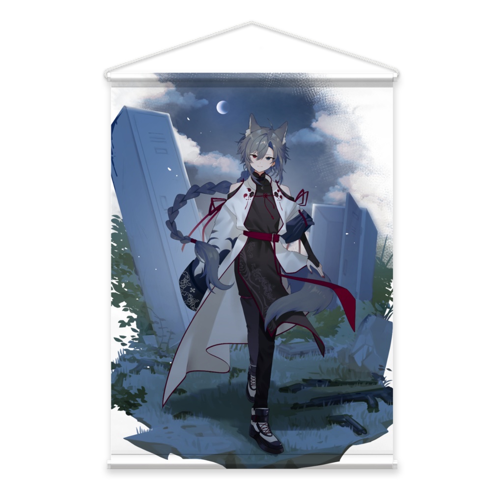 明月ゼルク タペストリー月光ver