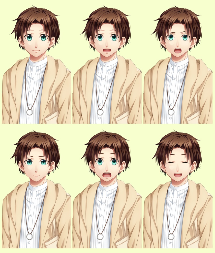 男子立ち絵素材(単体販売あり°˖✧)