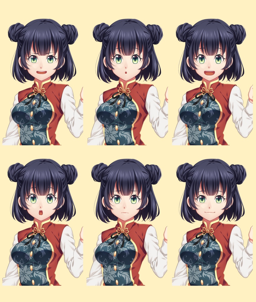 女子中学生立ち絵素材②(単体販売あり°˖✧)