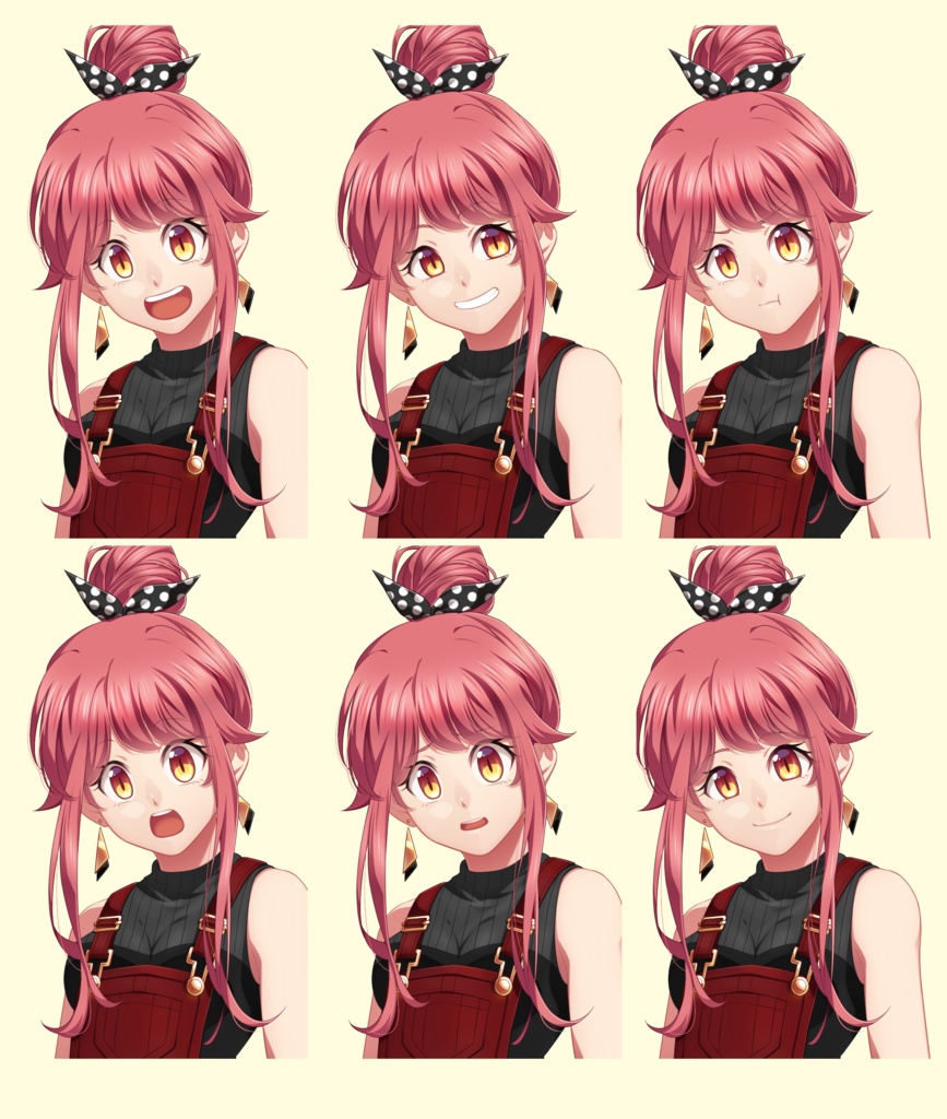 小悪魔系GIRLandBOY立ち絵素材(単体販売あり°˖✧)