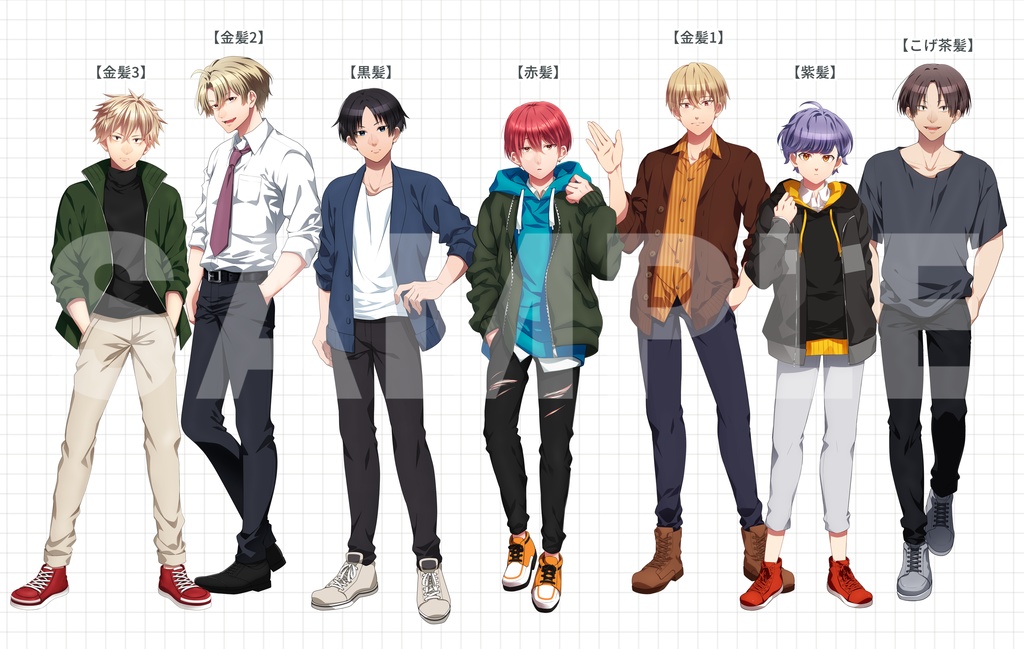 ~男子の日常~スチル・立ち絵セット、単体販売【添い寝シーンイラスト】