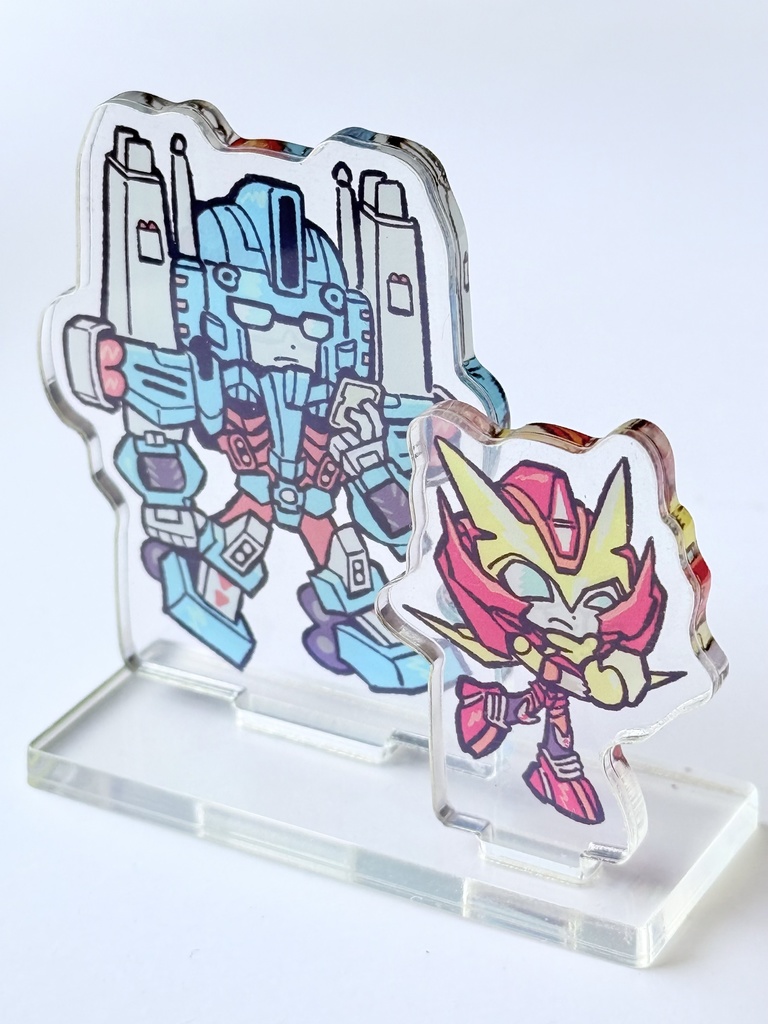 ロディマスとウルトラマグナスのアクリルスタンド