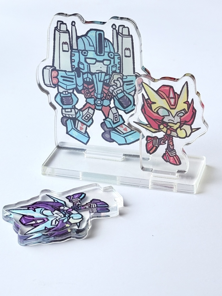 ロディマスとウルトラマグナスのアクリルスタンド