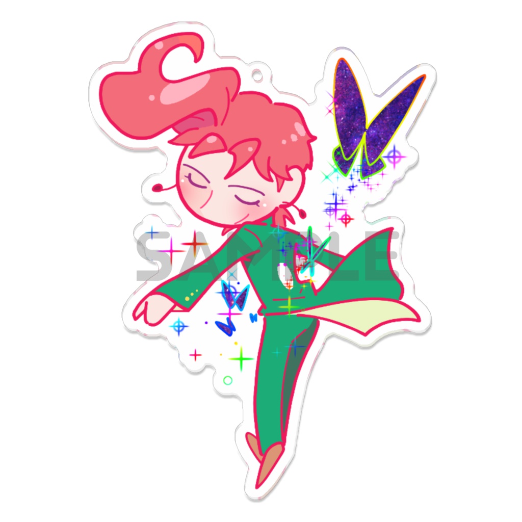 花京院典明アクリルキーホルダー