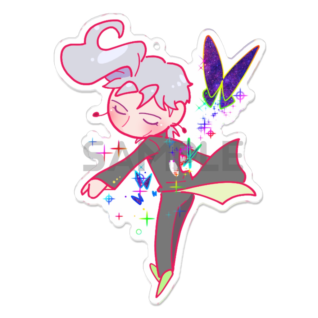 花京院典明アクリルキーホルダー