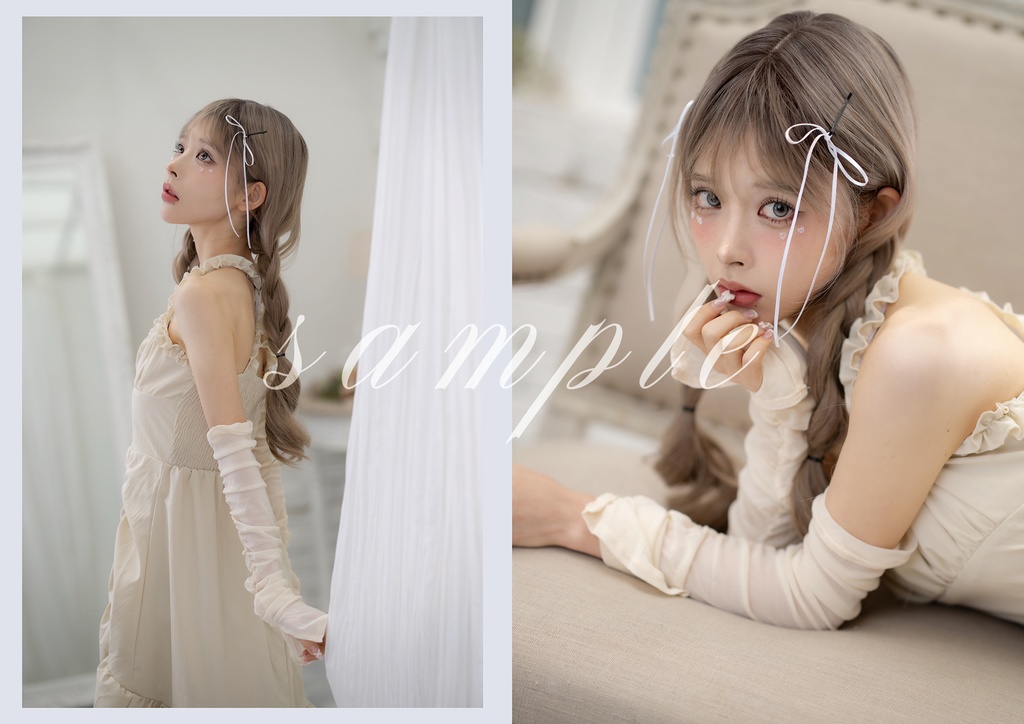 C103 緩苺:新刊写真集「Diptych」紙の本