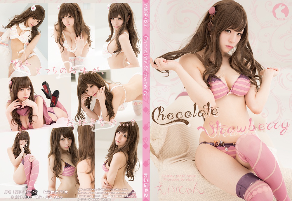 えいにゃん「Chocolate Strawberryスイーツ下着」デジタル写真集