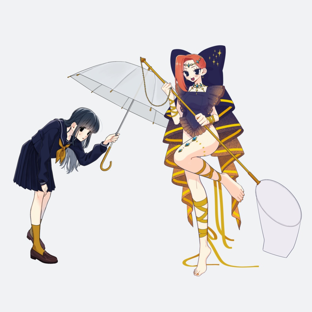 【フリー立ち絵】よくばりセット