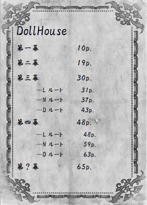 「Dollhouse」(永い後日談のネクロニカ)電子版