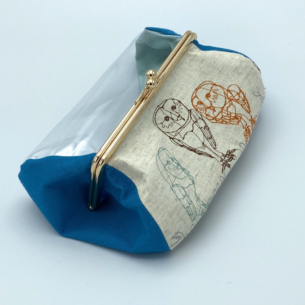 【※B品】ぬいぐるみのおうち ポッポ×青