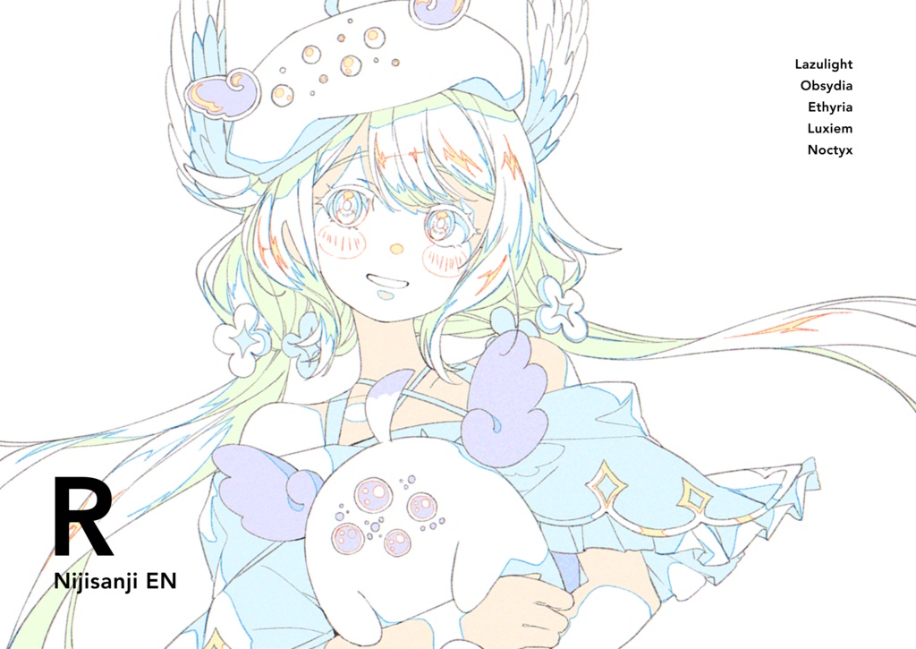 R Nijisanji EN illustration book 