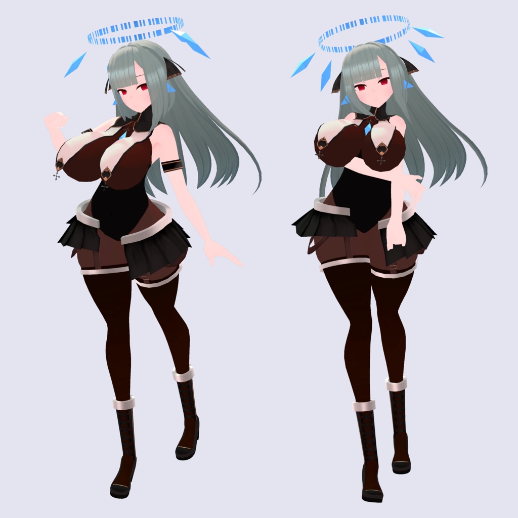 【全年齢版】【商用利用・改変OK】量産型人工天使さんVRMモデル