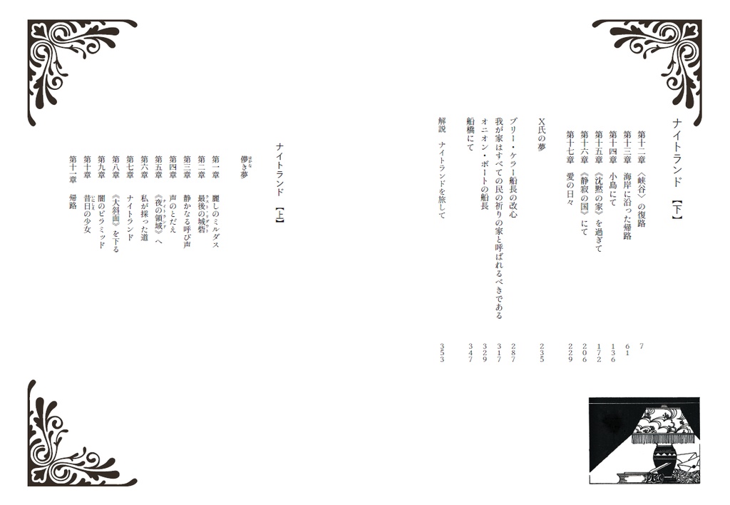 『【完訳】ナイトランド〈下〉』ウィリアム・ホープ・ホジスン著