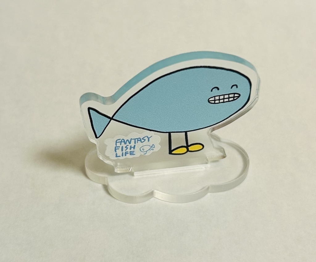 【匿名配送】ファンタジーフィッシュライフさかな両面アクリルスタンド