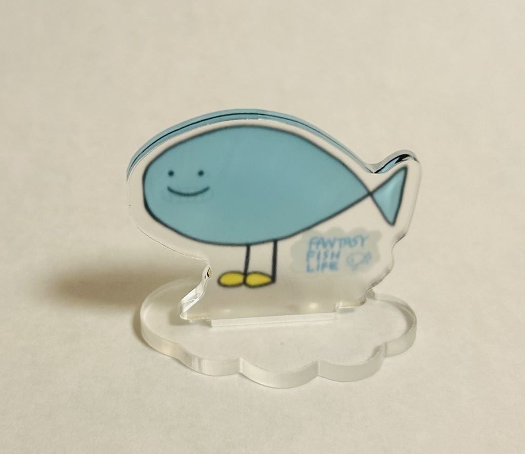 【匿名配送】ファンタジーフィッシュライフさかな両面アクリルスタンド