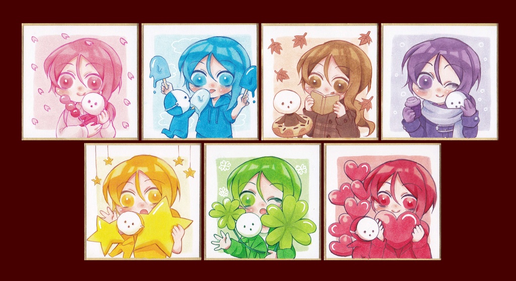 【版権】色紙ガチャ