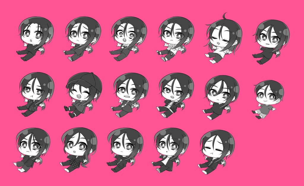 私さんクリアシールコレクション