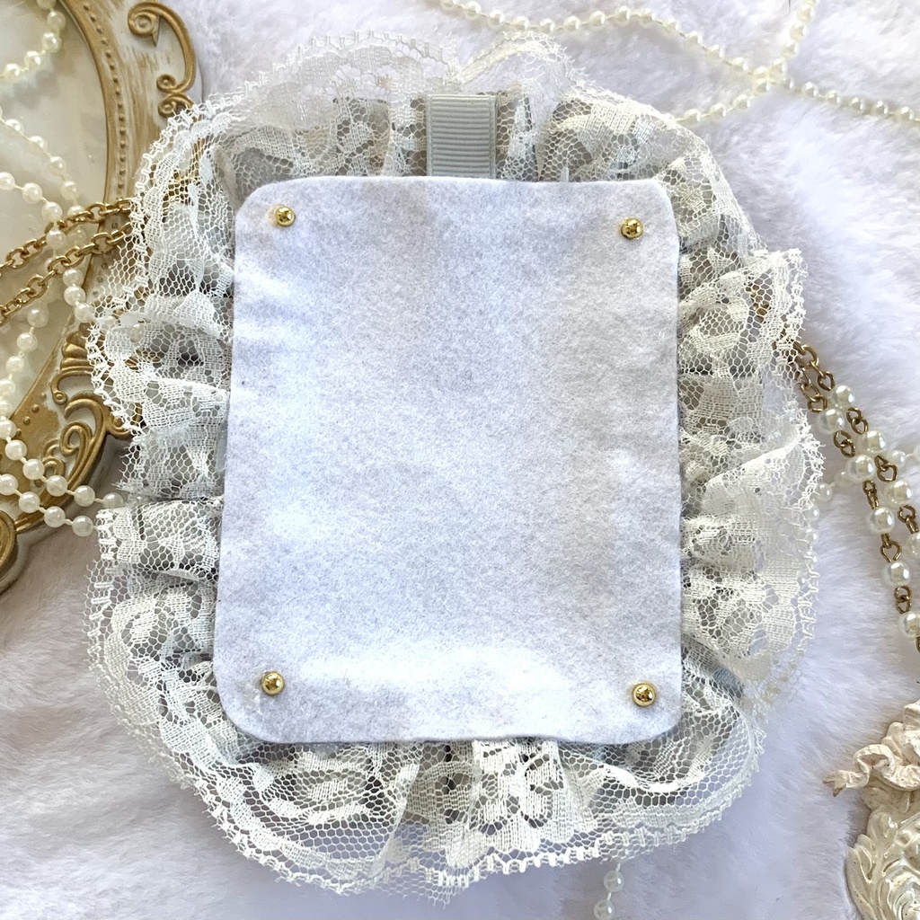 【B8】推し色硬質ケースデコ / ロイヤルブルー×シルバー ୨୧