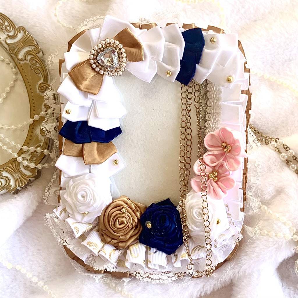 【刀剣乱舞】鶴丸国永イメージ 硬質ケースデコ：B7サイズ（L判ブロマイド対応・横入れ）